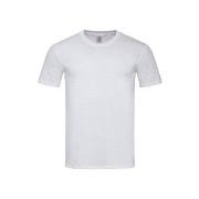 Stedman Classic-T Fitted For Men Hvit bomull Small Herre