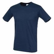 Stedman Classic-T Fitted For Men Marine bomull Small Herre