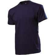 Stedman Comfort Men T-shirt Mørkblå bomull XX-Large Herre
