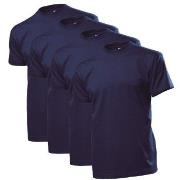 Stedman 4P Comfort Men T-shirt Marine bomull Large Herre