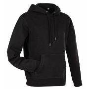 Stedman Men Active Sweat Hoodie Svart Large Herre