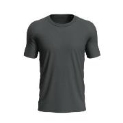 Stedman Morgan Crew Neck Mørkgrå  ringspunnet bomull Large Herre