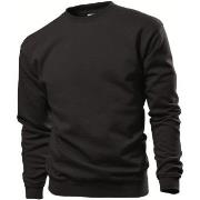 Stedman Sweatshirt Men Svart X-Large Herre