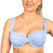 Sunseeker Rustic Sweetheart Underwire Bikini Bra Lysblå polyamid D 42 ...