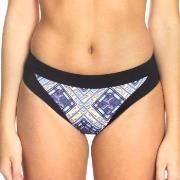 Sunseeker Tribe Attack Full Classic Bikini Panty Svart mønstret 38 Dam...