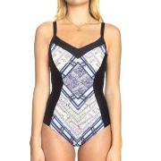 Sunseeker Tribe Attack Swimsuit Svart mønstret E 38 Dame