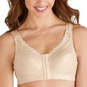 Swegmark BH Maj Front Closure Soft Bra Beige D 80 Dame