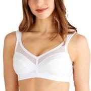 Swegmark BH Net Faitrade Cotton Soft Bra Hvit økologisk bomull E 80 Da...