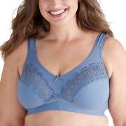 Swegmark BH Treasure Soft Bra Blå bomull C 90 Dame