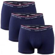 Tommy Hilfiger 3P Stretch Trunk Premium Essentials Mørkblå bomull X-La...