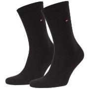 Tommy Hilfiger Strømper 2P Women Classic Casual Socks Svart Str 39/42 ...