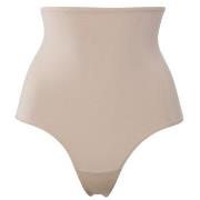 Trofe Shaping High Waist Thong Truser Beige Small Dame