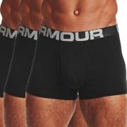 Under Armour 3P Charged Cotton 3in Boxer Svart bomull XX-Large Herre
