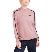 Under Armour Tech Twist Graphic Hoodie Gammelrosa polyester Small Dame