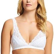 Wacoal BH Embrace Lace Wire Free Bra Hvit 65 Dame