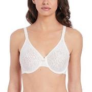 Wacoal BH Halo Lace Underwire Bra Benhvit C 70 Dame