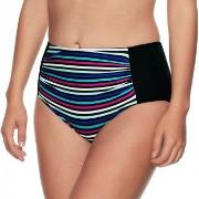 Wiki Alicante Midi Shape Bikini Brief Svart stripet 48 Dame