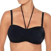 Wiki Basic Bandeau Bikini Top Svart C 85 Dame