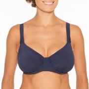 Wiki Basic Full Cup Bikini Top Mørkblå B 80 Dame