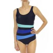 Wiki Swimsuit Bianca Classic Marine/Blå 46 Dame