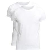 Gant 2P Basic Crew Neck T-Shirt Hvit bomull 3XL Herre