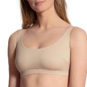 Calida BH Natural Skin Soft Bra Beige Medium Dame