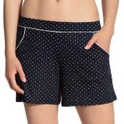 Calida Favourites Dreams Shorts Mørkblå bomull X-Small Dame