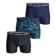 Björn Borg 6P Essential Shadeline Shorts Marine/Blå bomull XX-Large He...