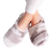 PJ Salvage Cozy Slipper Hvit Mønster Medium Dame