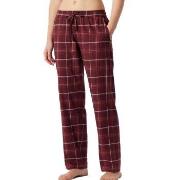 Schiesser Mix And Relax Lounge Pants Flannel Rød 46 Dame