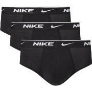 Nike 3P Everyday Essentials Cotton Stretch Hip Brief Svart bomull Medi...