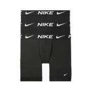 Nike 3P Everyday Essentials Micro Long Leg Boxer Svart polyester X-Lar...