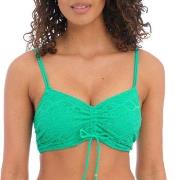 Freya Sundance Uw Bralette Bikini Top Jade/Grønn nylon G 80 Dame