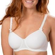 Trofe Sanna Underwire Stripe Bra BH Hvit D 90 Dame