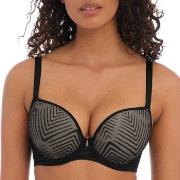 Freya BH Tailored Uw Moulded Plunge T-Shirt Bra Svart C 85 Dame