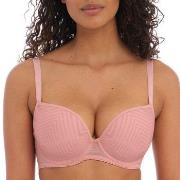 Freya BH Tailored Uw Moulded Plunge T-Shirt Bra Rosa H 85 Dame