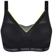 Shock Absorber BH Active Shaped Support Bra Svart/Gul E 75 Dame