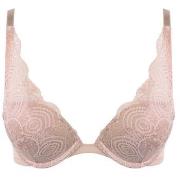 Wonderbra BH Refined Glamour Triangle Push Up Bra Pearl E 75 Dame