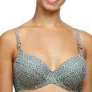 Femilet Aztec Java Sustainable UW Bikini Bra Grønn Mønster polyamid H ...