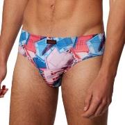 Bruno Banani Beach Life Brief Blå/Rosa polyester XX-Large Herre