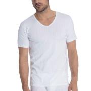 Calida Pure and Style V-shirt Hvit bomull XX-Large Herre