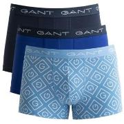 Gant 3P Icon G Trunk Blå bomull Large Herre