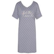 Triumph Lounge Me Cotton NDK SSL Nightdress Grå 38 Dame