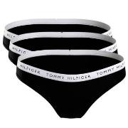 Tommy Hilfiger Truser 3P Recycled Essentials Bikini Svart X-Small Dame