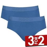 Sloggi 2P Men FREE Evolve Brief Blå økologisk bomull XX-Large Herre