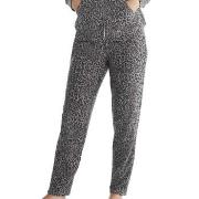 Damella Knitted Lounge Pants Leopard Large Dame