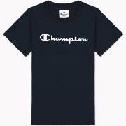 Champion American Classics Legacy Girls T-Shirt Marine bomull X-Large ...