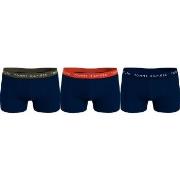 Tommy Hilfiger 3P Logo Essential Trunks Mørkblå Large Herre