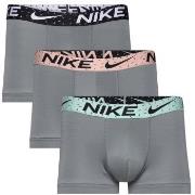 Nike 3P Everyday Essentials Micro Trunks Grå polyester Small Herre