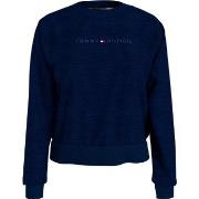 Tommy Hilfiger Tonal Logo Lounge Sweatshirt Mørkblå X-Large Dame